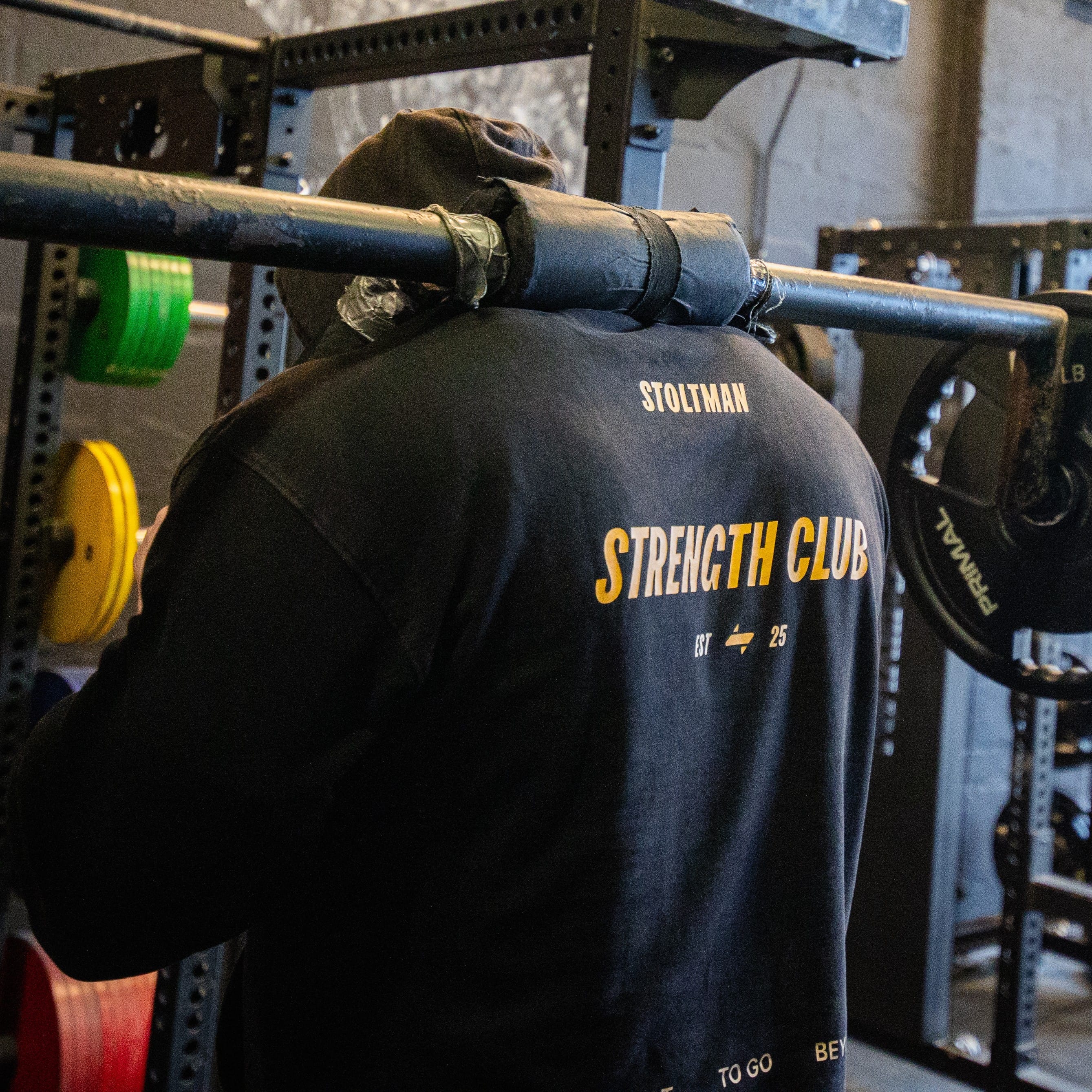 Stoltman "Strength Club Range" Hoodie / Acid Wash - Stoltman Brothers