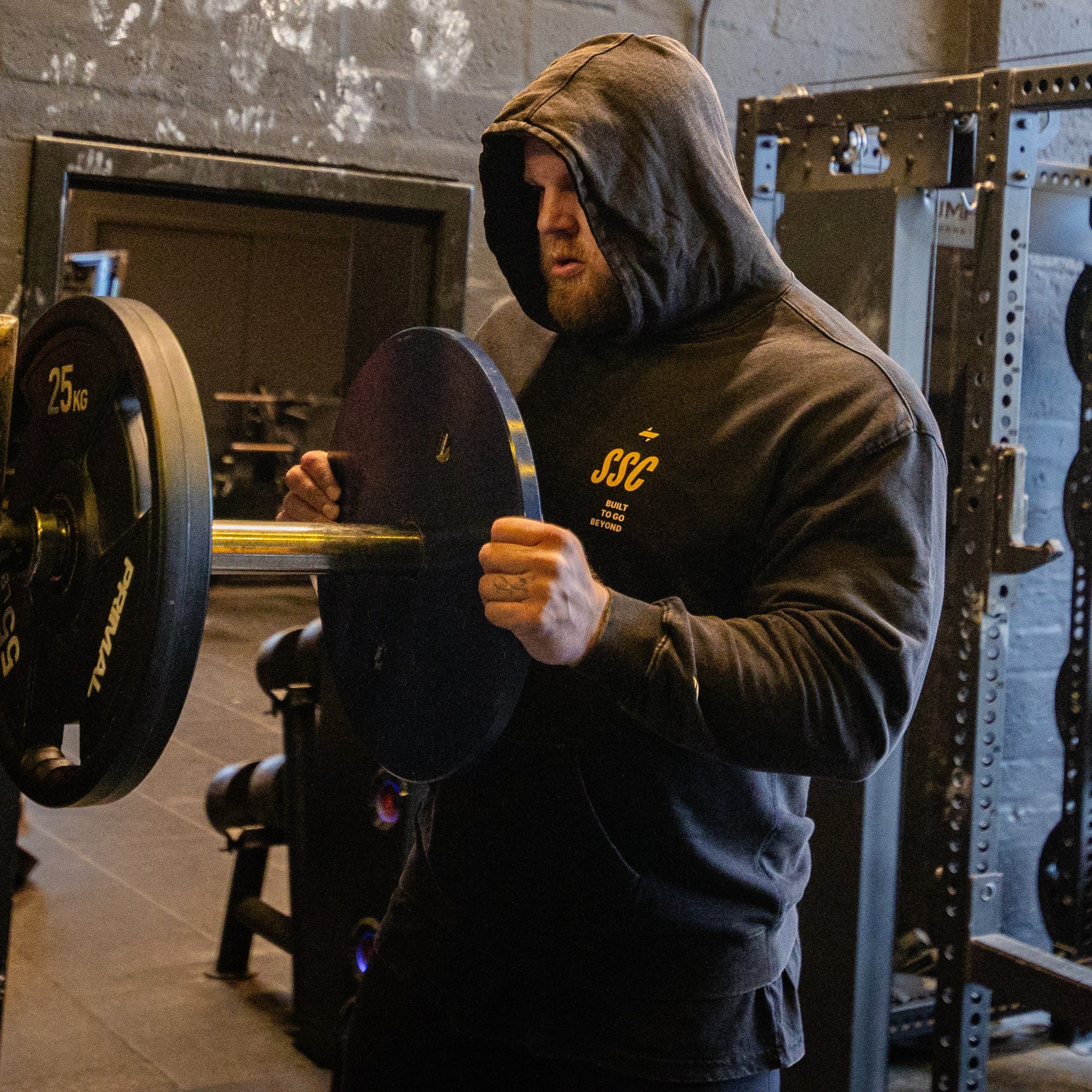Stoltman "Strength Club Range" Hoodie / Acid Wash - Stoltman Brothers