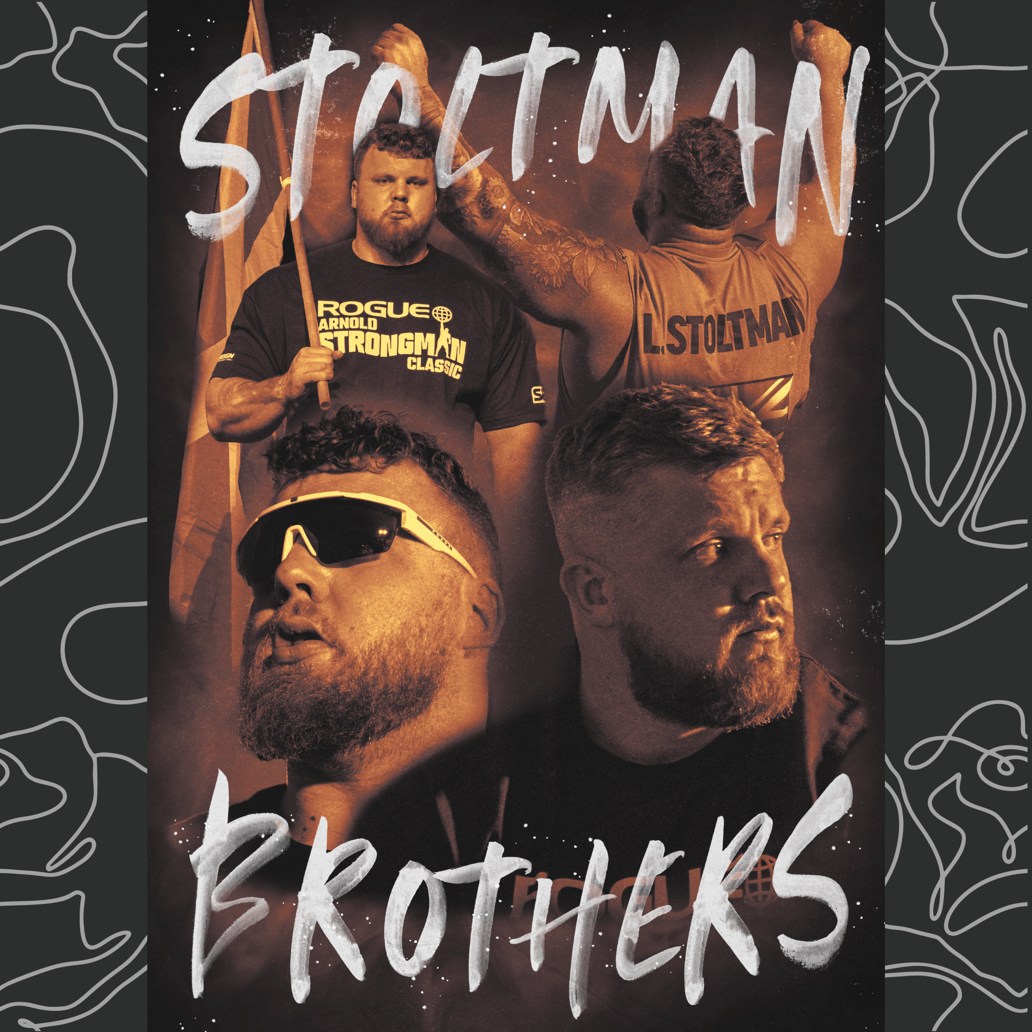 A1 'Hand Signed' Stoltman Brothers Posters - Stoltman Brothers