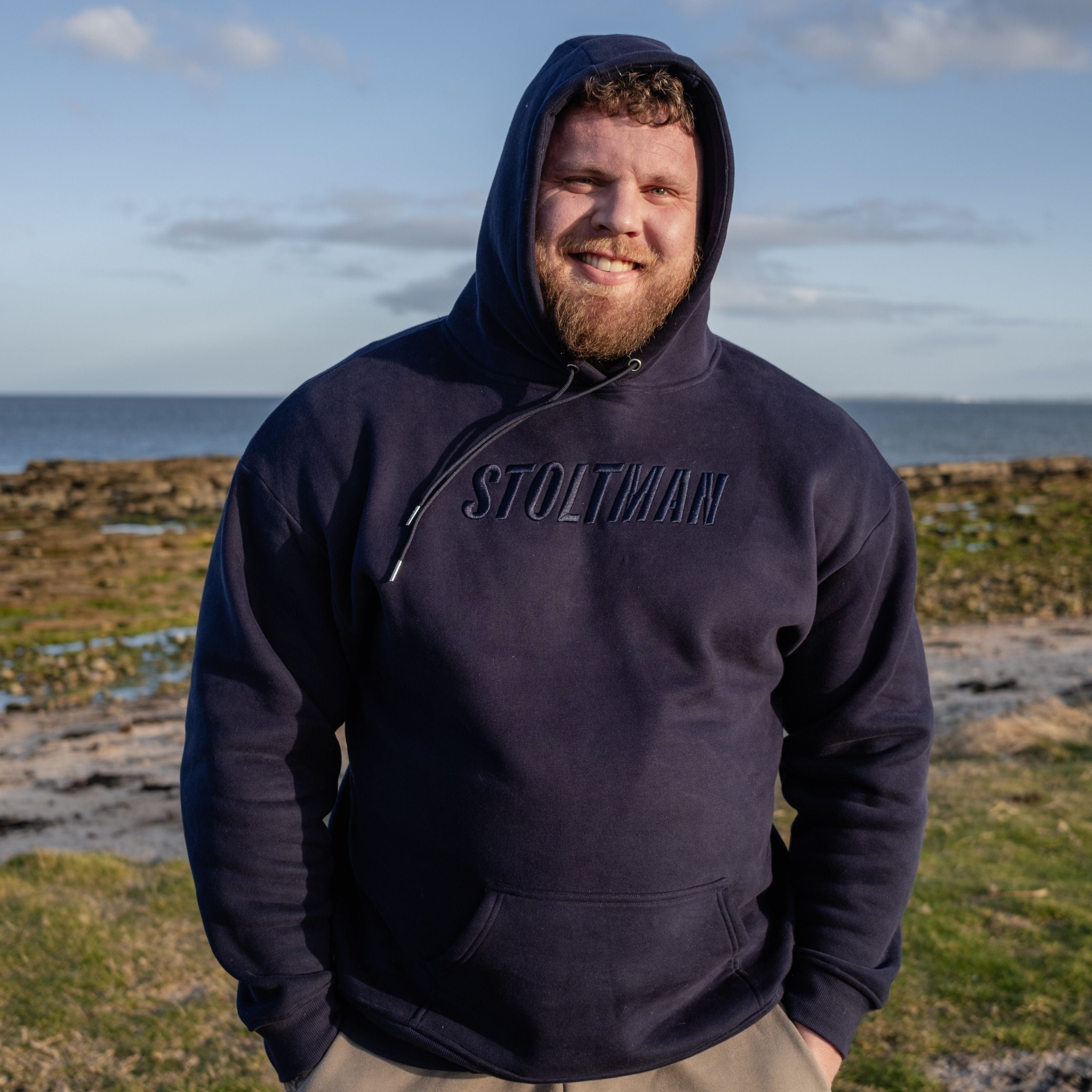 Stoltman Hoodie - Navy - Stoltman Brothers