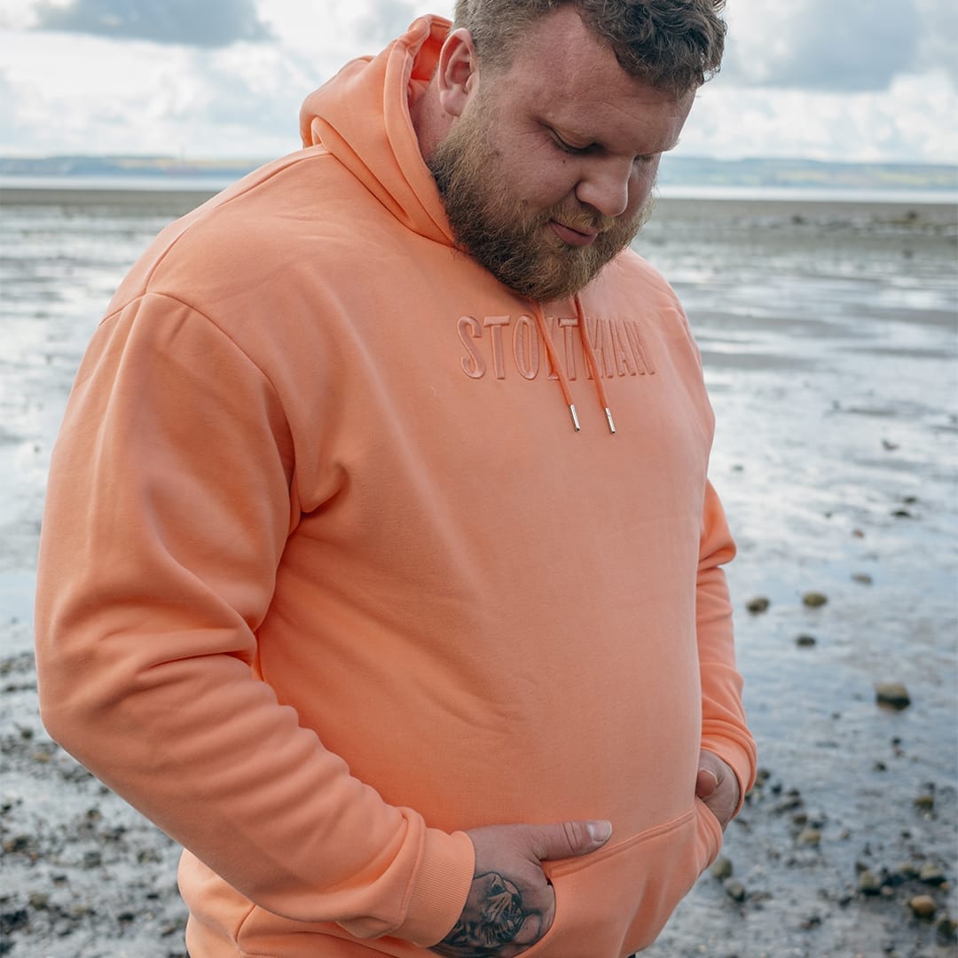 Stoltman Hoodie - Coral Orange - Stoltman Brothers