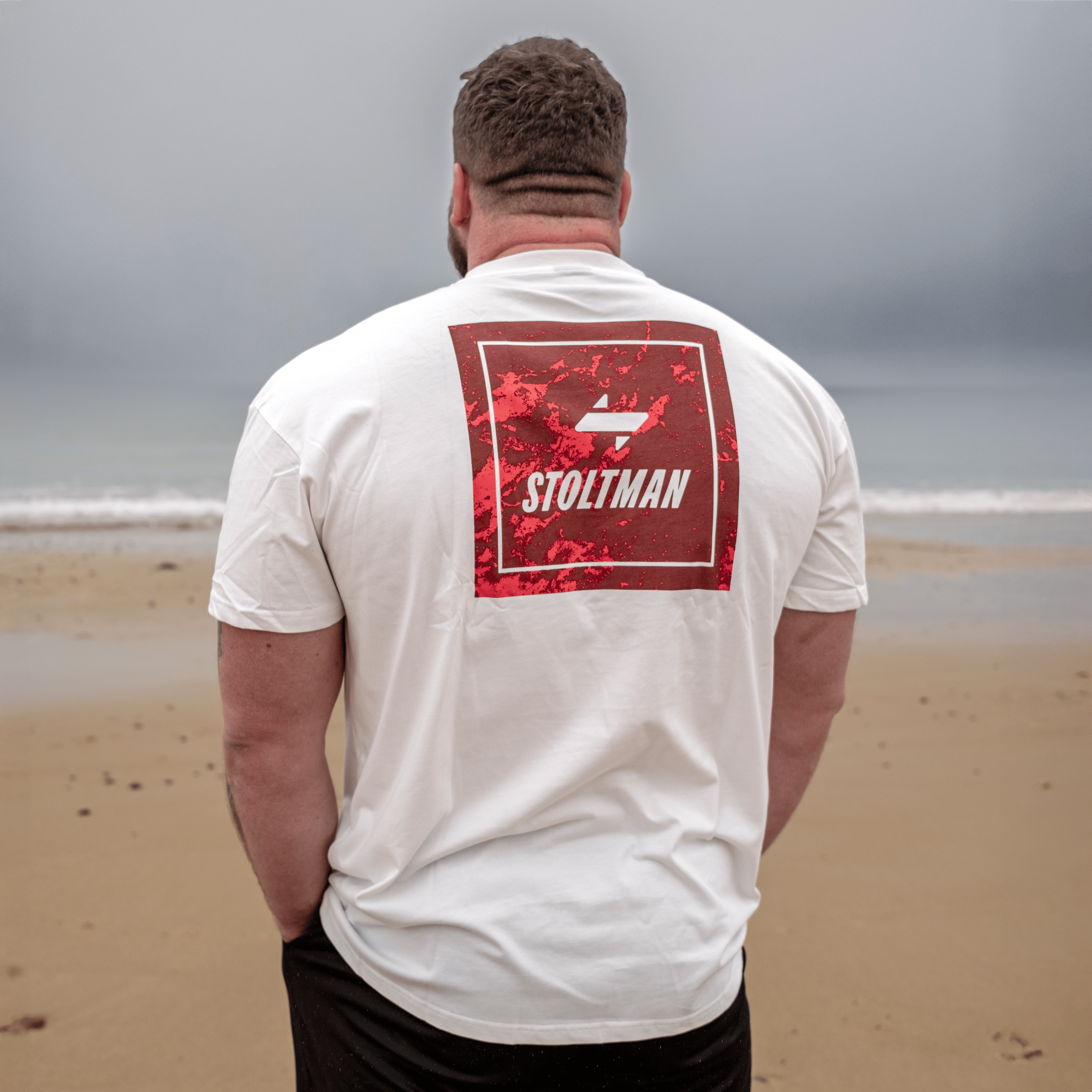 Stoltman "Red Granite" T-Shirt - Stoltman Brothers