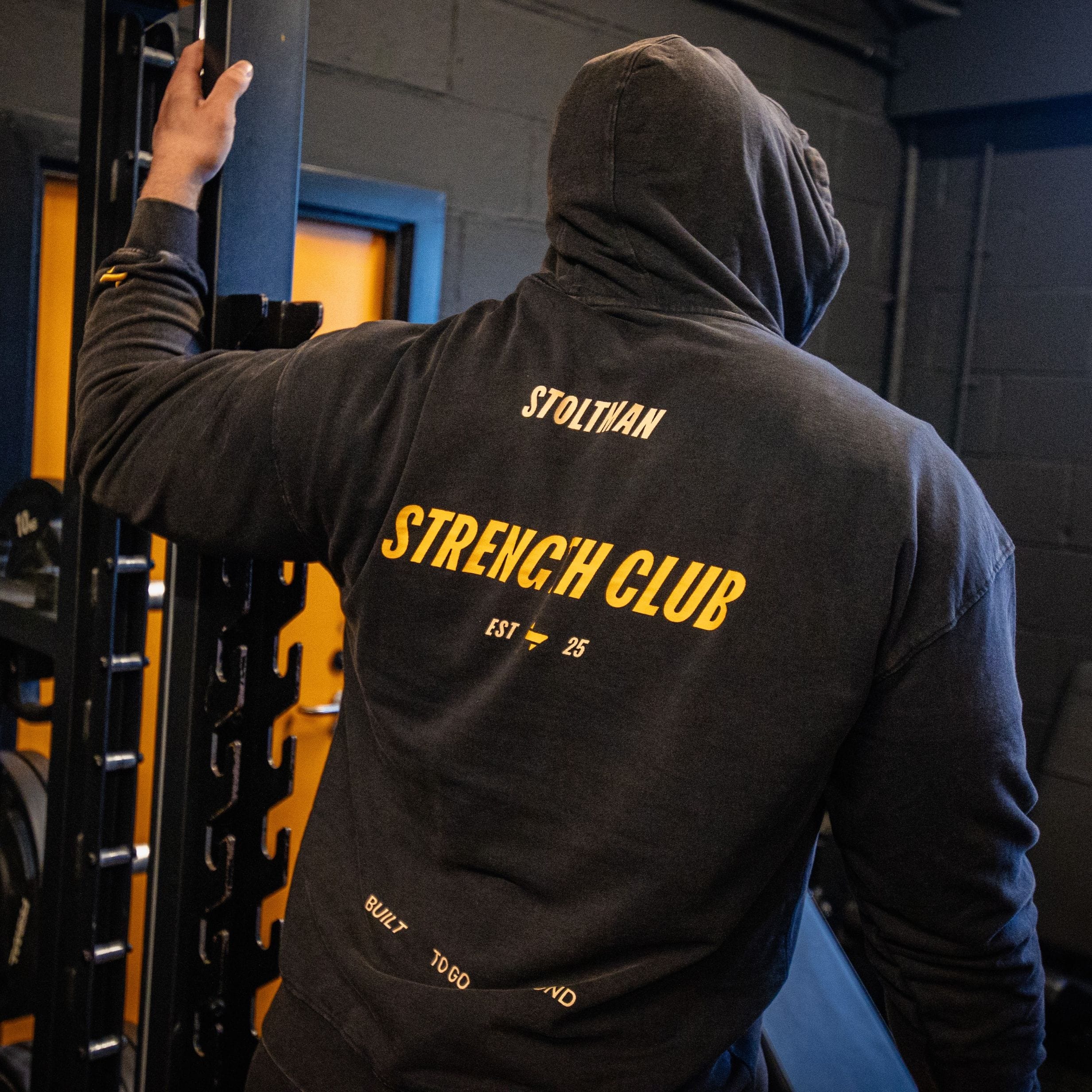 Stoltman "Strength Club Range" Hoodie / Acid Wash - Stoltman Brothers