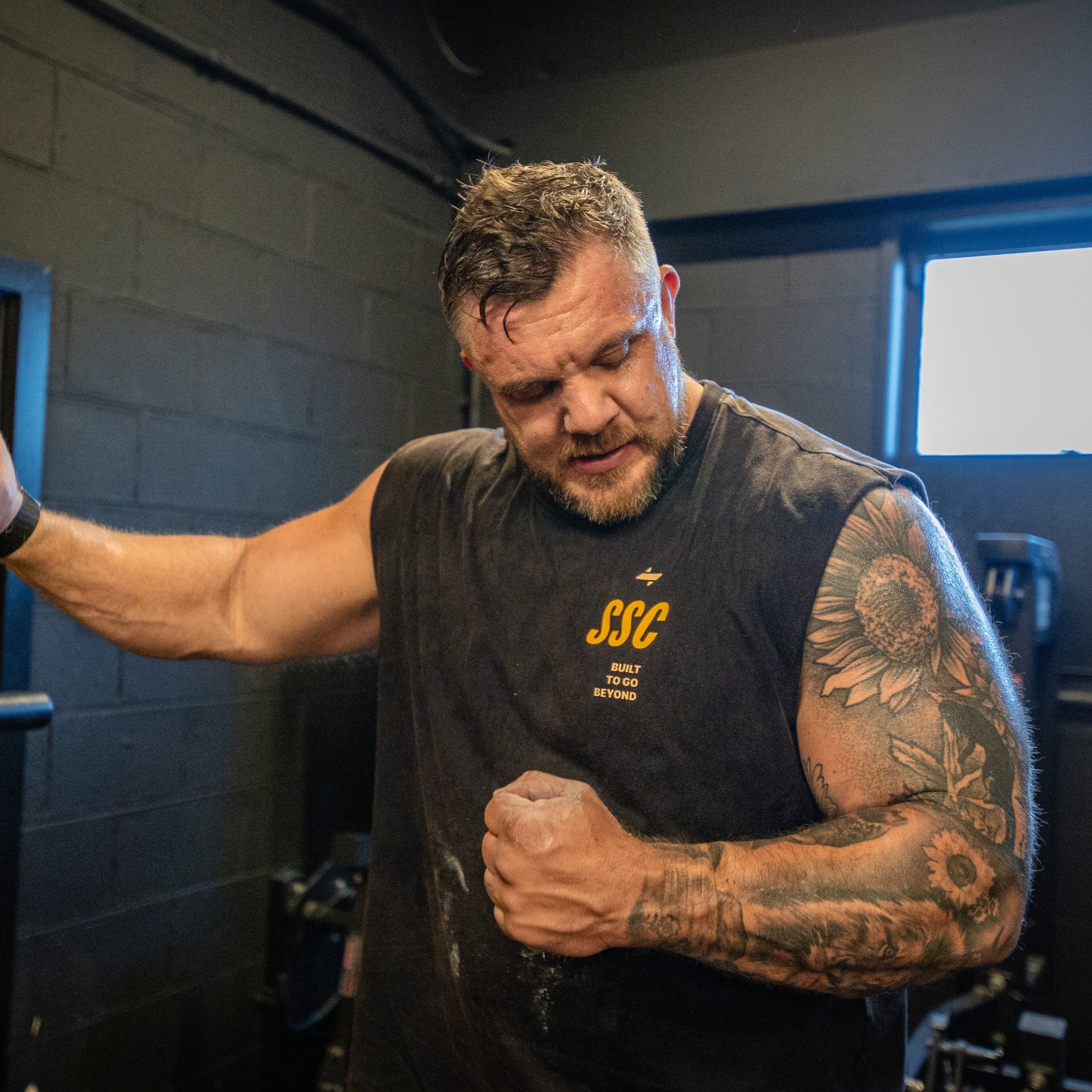 Stoltman "Strength Club Range" Vest / Acid Wash - Stoltman Brothers