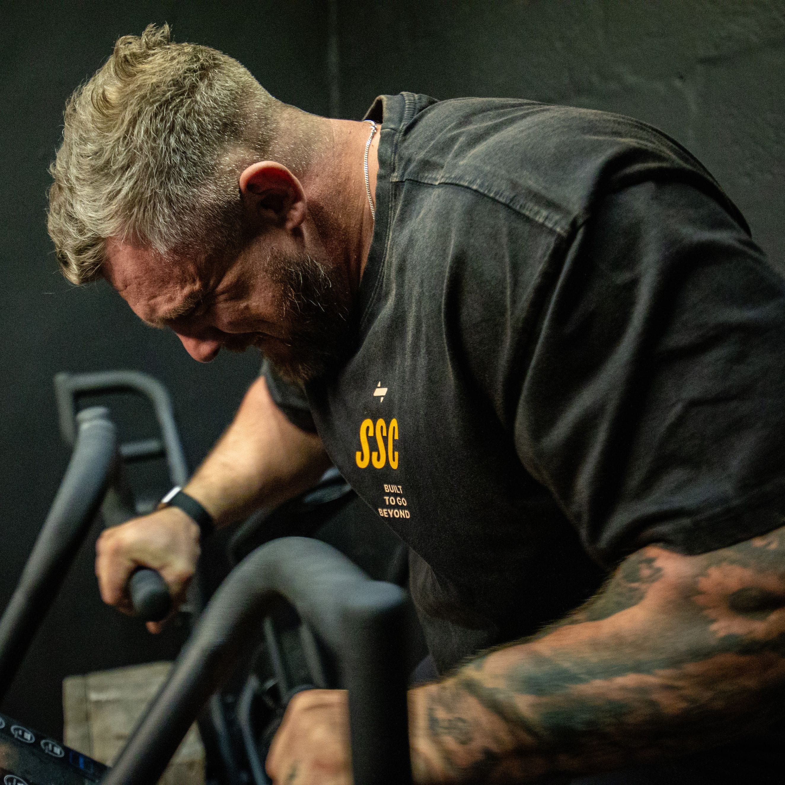 Stoltman "Strength Club Range" T-Shirt / Acid Wash - Stoltman Brothers